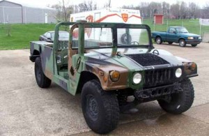 NSWC Crane Division Equipped Hummer