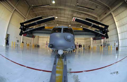 Cannon AFB - CV-22 Osprey tiltrotor aircraft