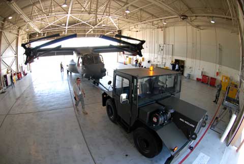 CV-22 Osprey tiltrotor aircraft at Cannon AFB