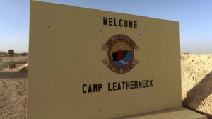 Camp Leatherneck Main Sign