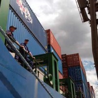 Container Inspection Training and Assistance Team at work