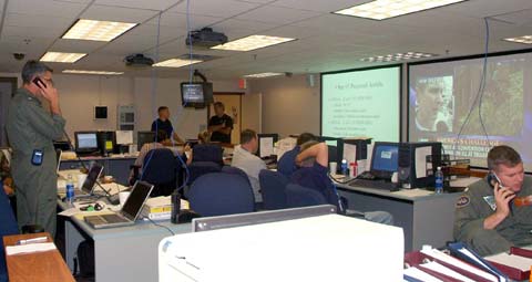 Emergency Operation Center  at NAS Joint Reserve Base New Orleans