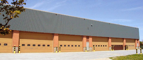 Hangars at Fort Drum NY