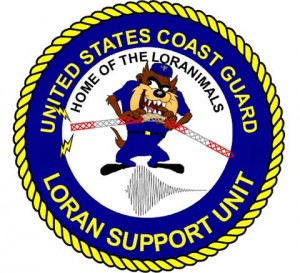 USCG Loran Support Unit Logo