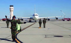 Plane landed at Malmstrom Air Force Base