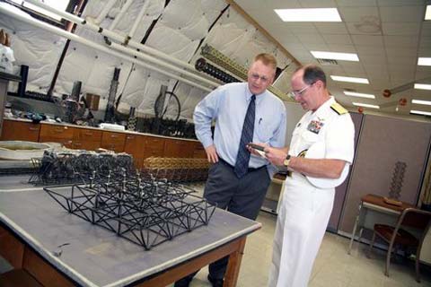 Scientists at Naval Air Warfare Center