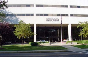 National Naval Medical Center Sign