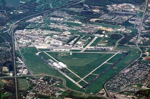 Areal View of Wright-Patterson AFB