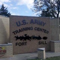 Sign of Fort Sill Army Base