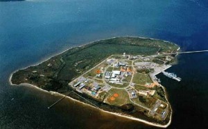Areal View of Naval Station Pascagoula