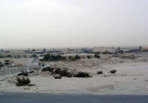 Ali Al Salem Air Base Areal view