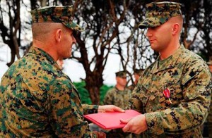 Soldier received diploma at Camp Courtney