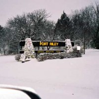 Fort Riley main sign
