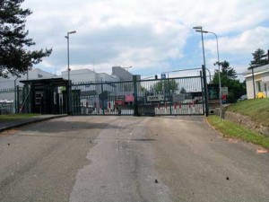 Main entrance of Landstuhl Regional Medical Center