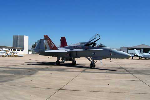 Plane placed for visitors at Mcas Futenma