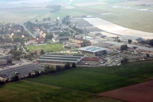 Areal view of Wiesbaden Army Airfield
