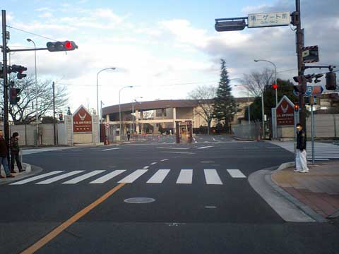 Gate at Yokota Air Base