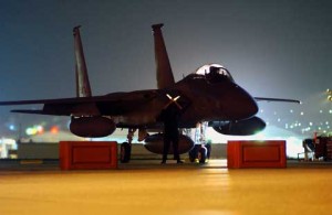 Kadena Air Base - F15 military plane