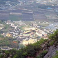 Areal view of Camp Stanley