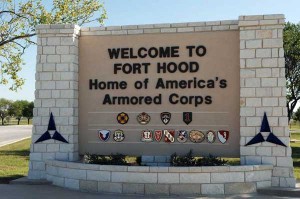 Fort Hood Entrance Sign