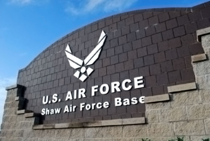 Shaw AFB Sign